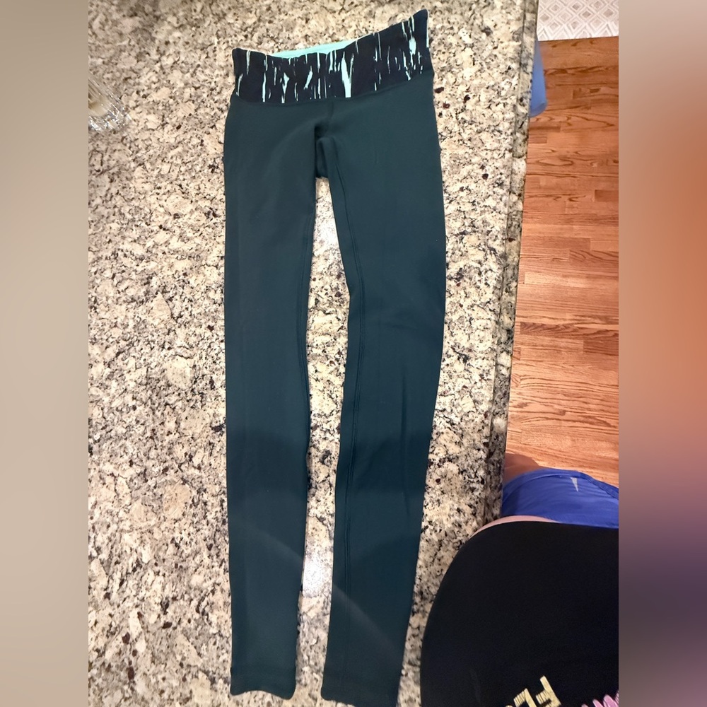 lululemon athletica Forest Green Leggings
